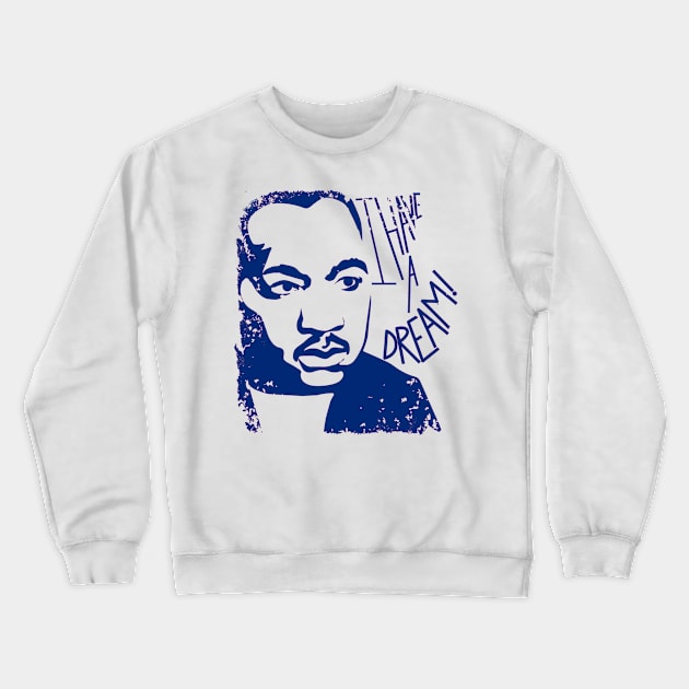 Martin L King Crewneck Sweatshirt by keshanDSTR